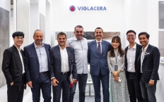 Viglacera tham gia triển lãm Cersaie 2023 với các sản phẩm vật liệu xây dựng tiêu biểu "Made in Vietnam".